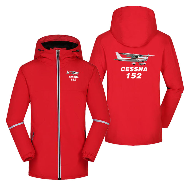 The Cessna 152 Designed Rain Coats & Jackets