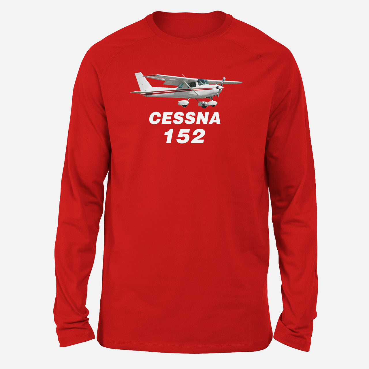 The Cessna 152 Designed Long-Sleeve T-Shirts