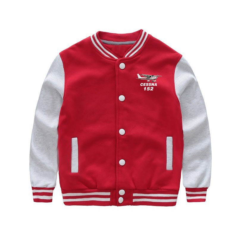 The Cessna 152 Designed "CHILDREN" Baseball Jackets