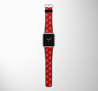 Thumbnail for The Cessna 152 Designed Leather Apple Watch Straps