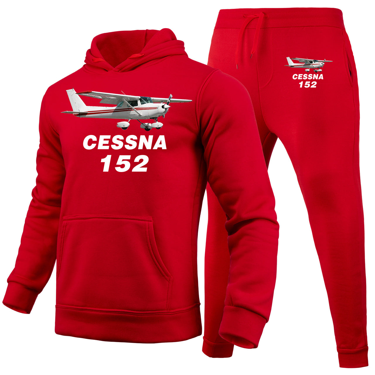 The Cessna 152 Designed Hoodies & Sweatpants Set