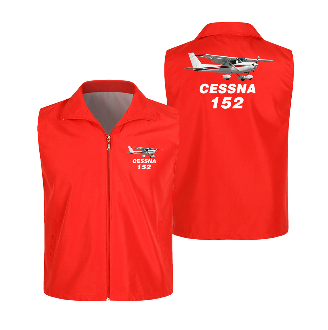 The Cessna 152 Designed Thin Style Vests