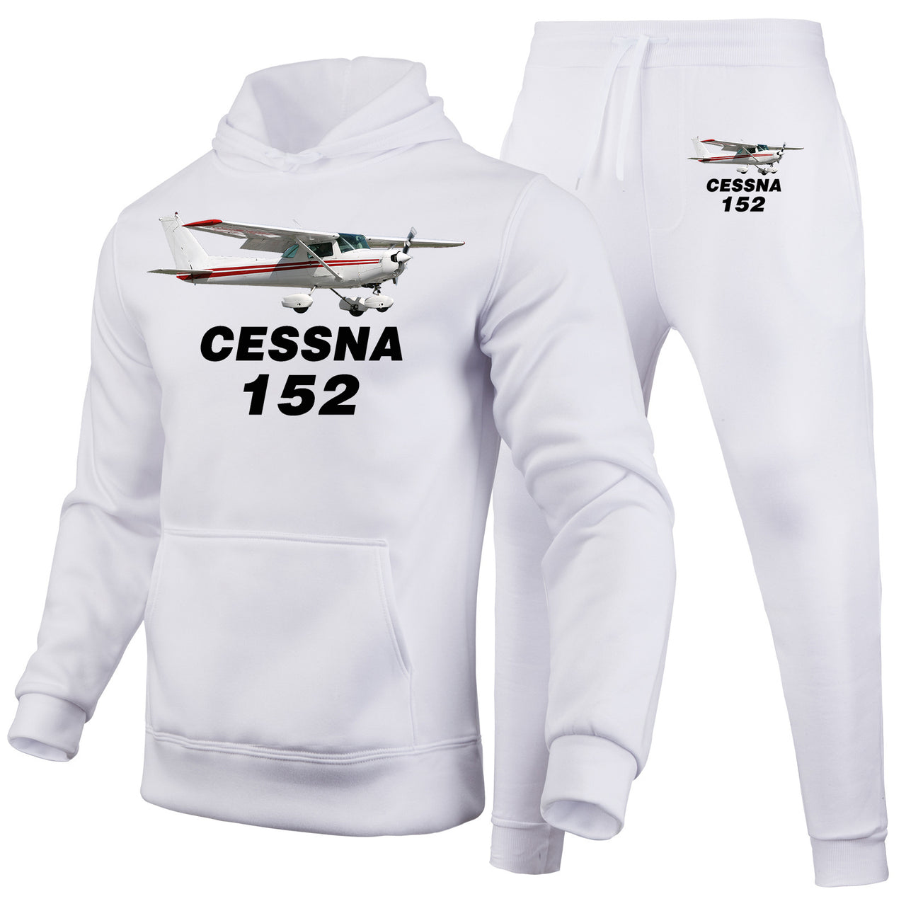 The Cessna 152 Designed Hoodies & Sweatpants Set