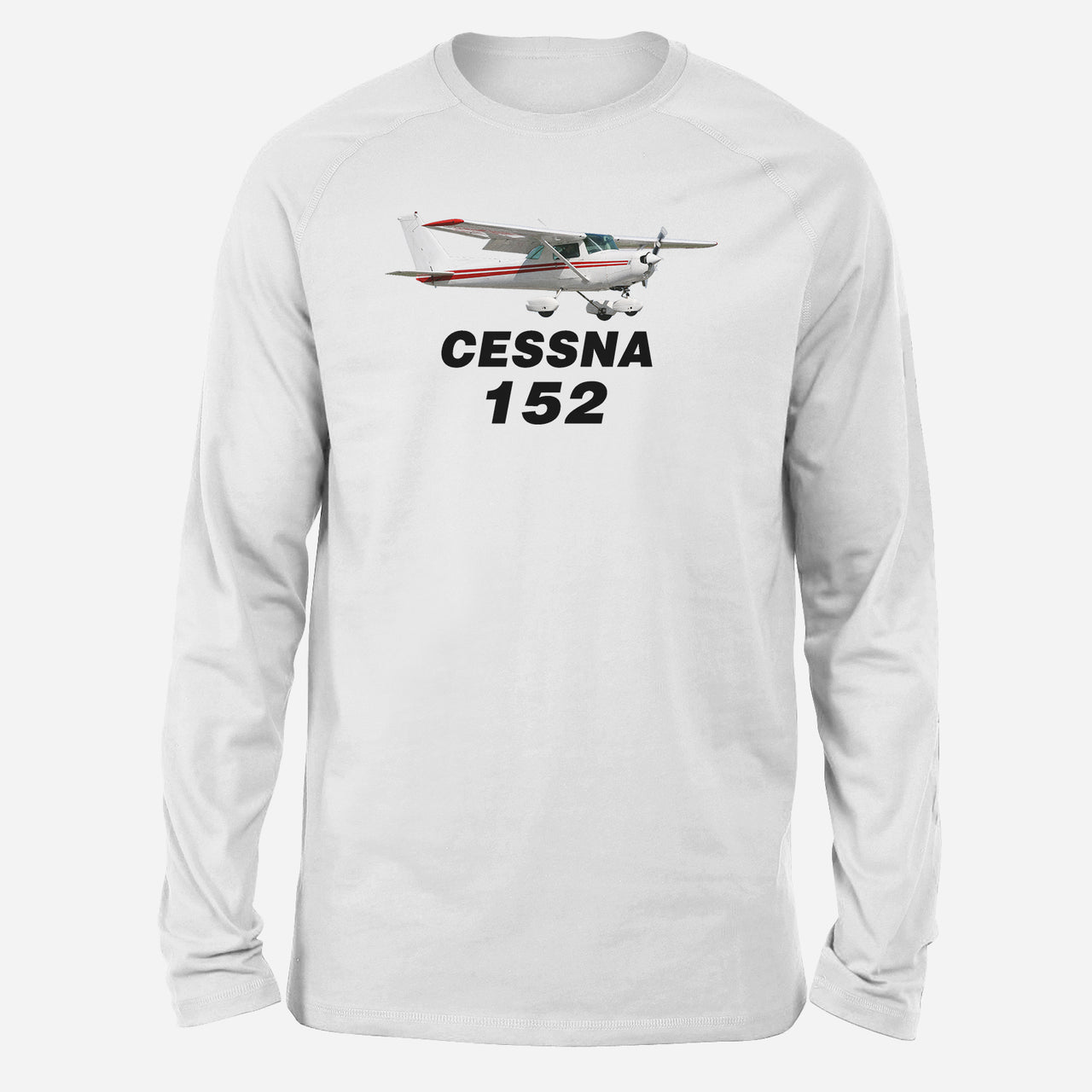 The Cessna 152 Designed Long-Sleeve T-Shirts