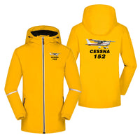 Thumbnail for The Cessna 152 Designed Rain Coats & Jackets