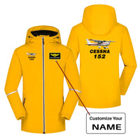 Thumbnail for The Cessna 152 Designed Rain Coats & Jackets