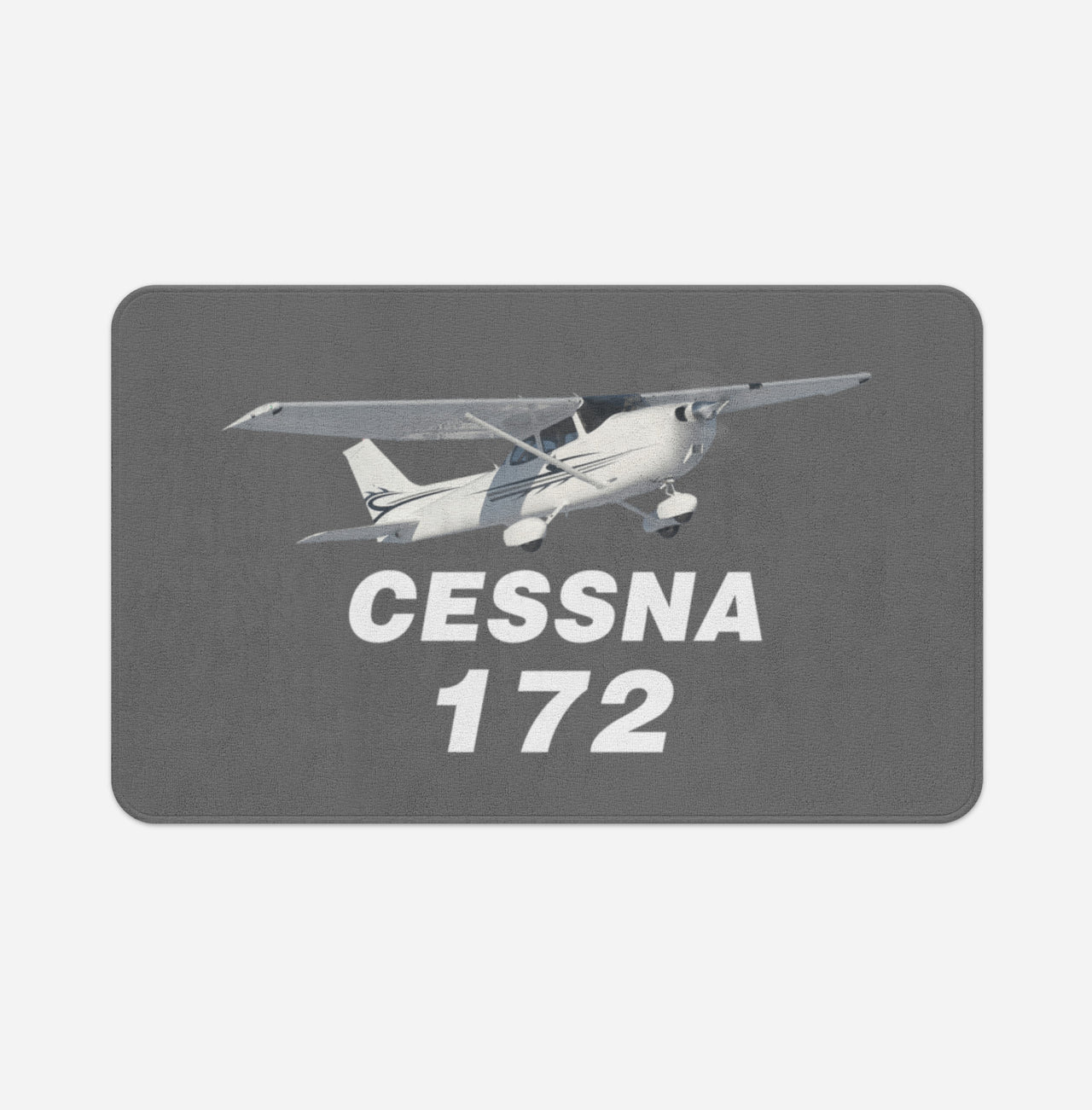 The Cessna 172 Designed Bath Mats