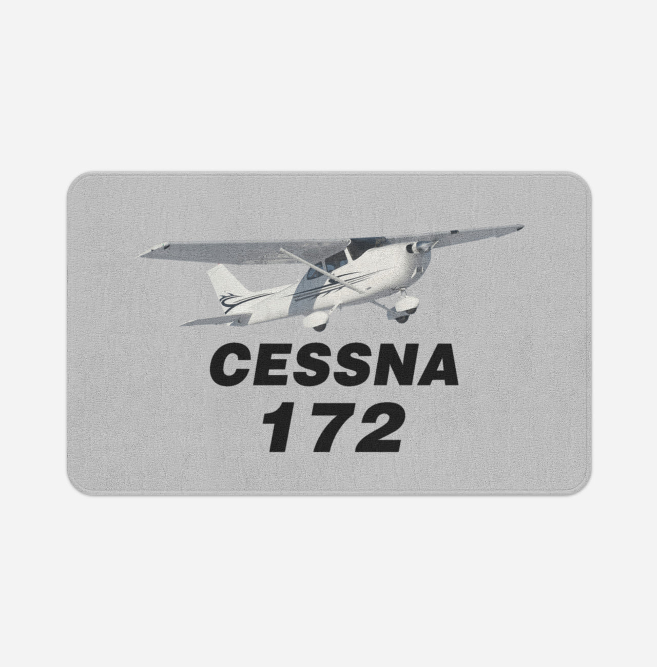 The Cessna 172 Designed Bath Mats