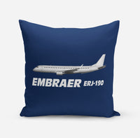 Thumbnail for The Embraer ERJ-190 Designed Pillows