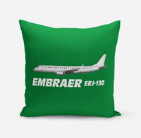 Thumbnail for The Embraer ERJ-190 Designed Pillows