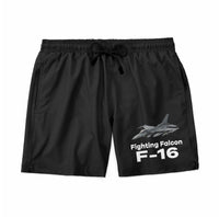 Thumbnail for The Fighting Falcon F16 Designed Swim Trunks & Shorts