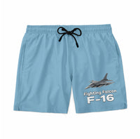 Thumbnail for The Fighting Falcon F16 Designed Swim Trunks & Shorts