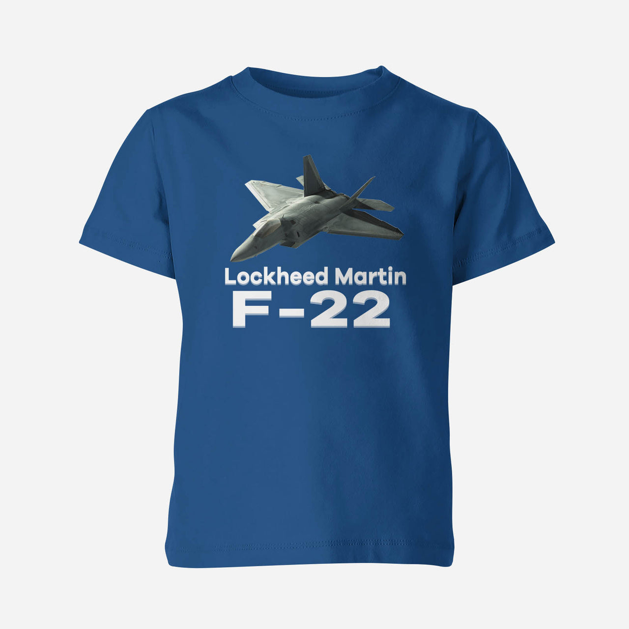 The Lockheed Martin F22 Designed Children T-Shirts
