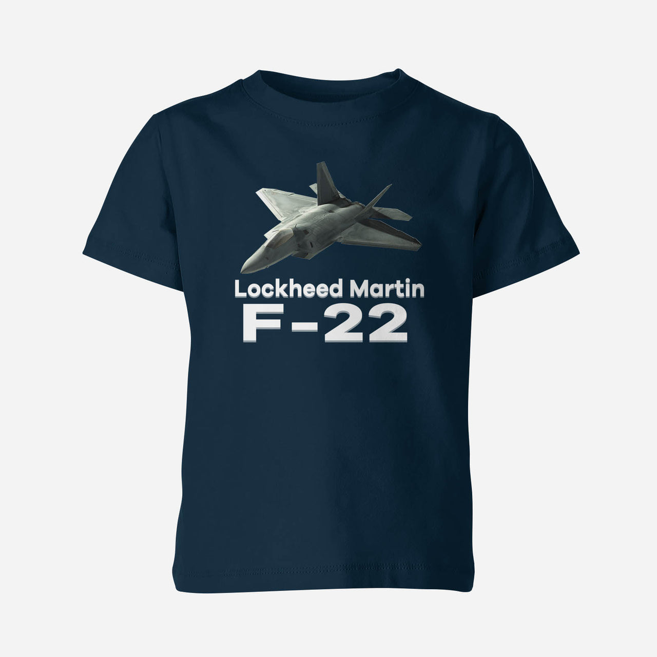 The Lockheed Martin F22 Designed Children T-Shirts