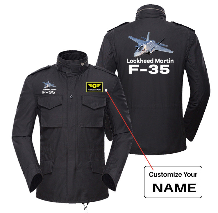 The Lockheed Martin F35 Designed Military Coats