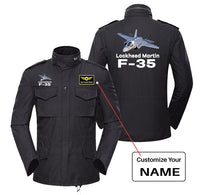 Thumbnail for The Lockheed Martin F35 Designed Military Coats