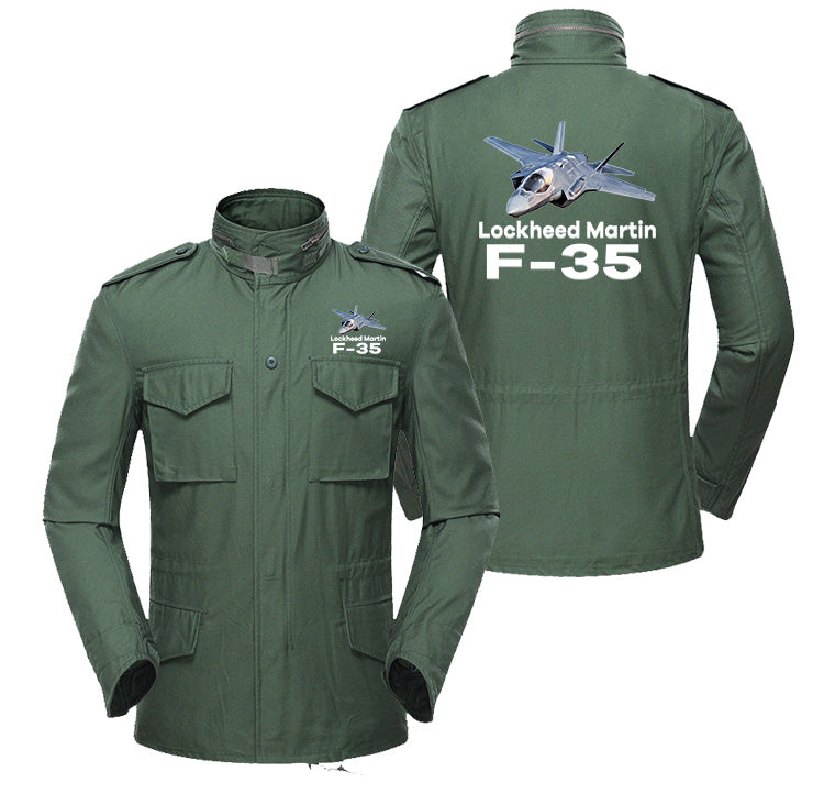 The Lockheed Martin F35 Designed Military Coats