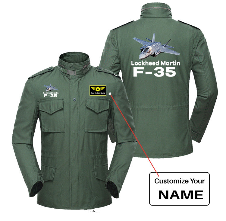 The Lockheed Martin F35 Designed Military Coats