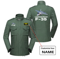 Thumbnail for The Lockheed Martin F35 Designed Military Coats