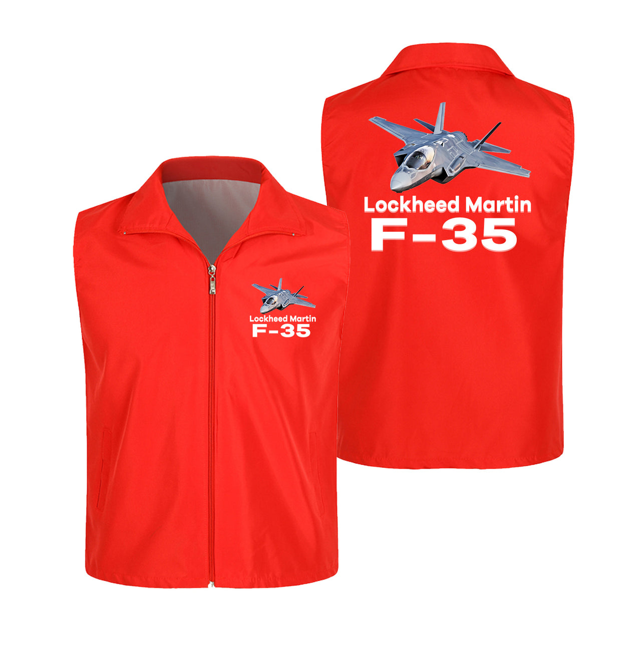 The Lockheed Martin F35 Designed Thin Style Vests