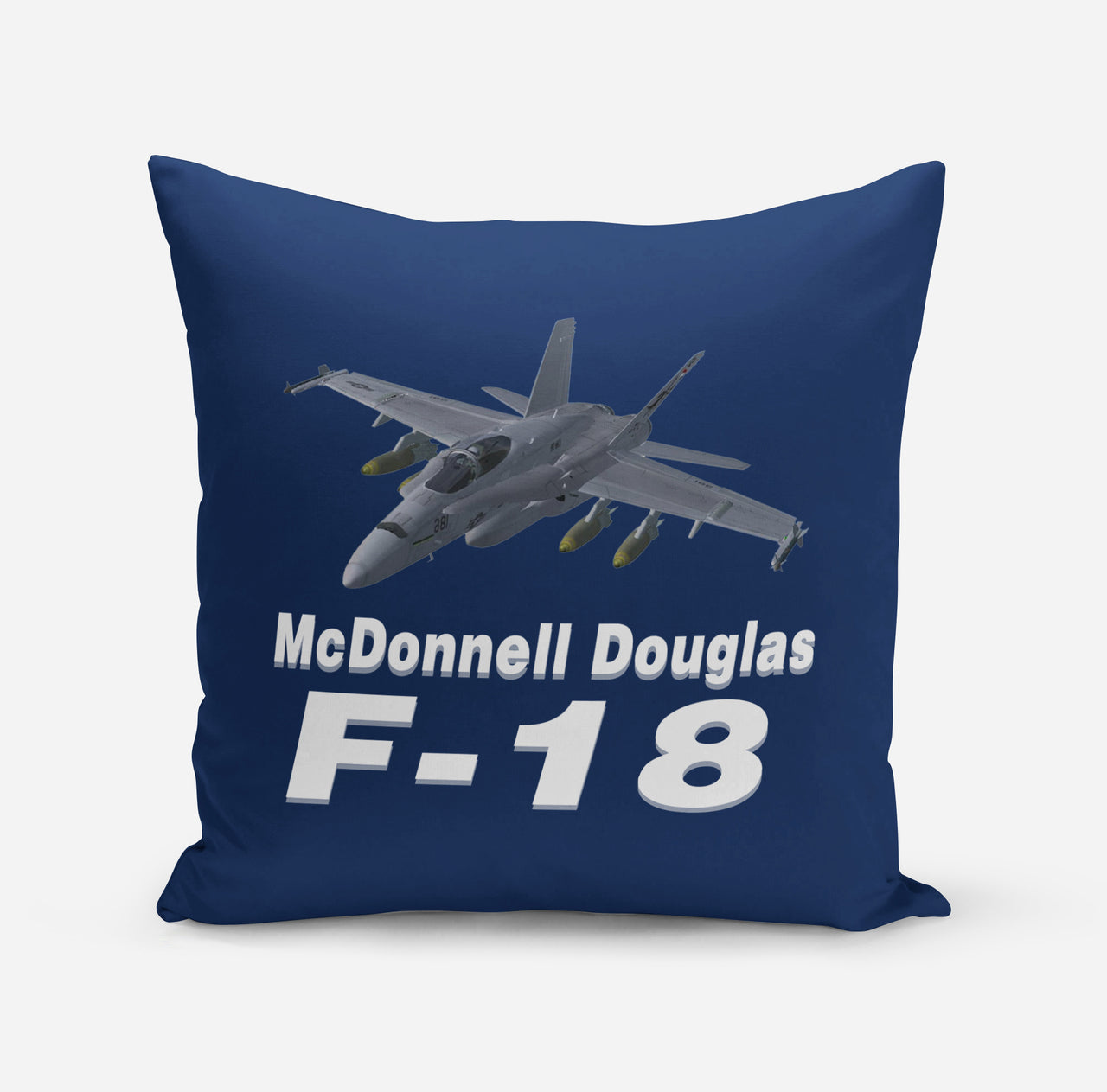 The McDonnell Douglas F18 Designed Pillows