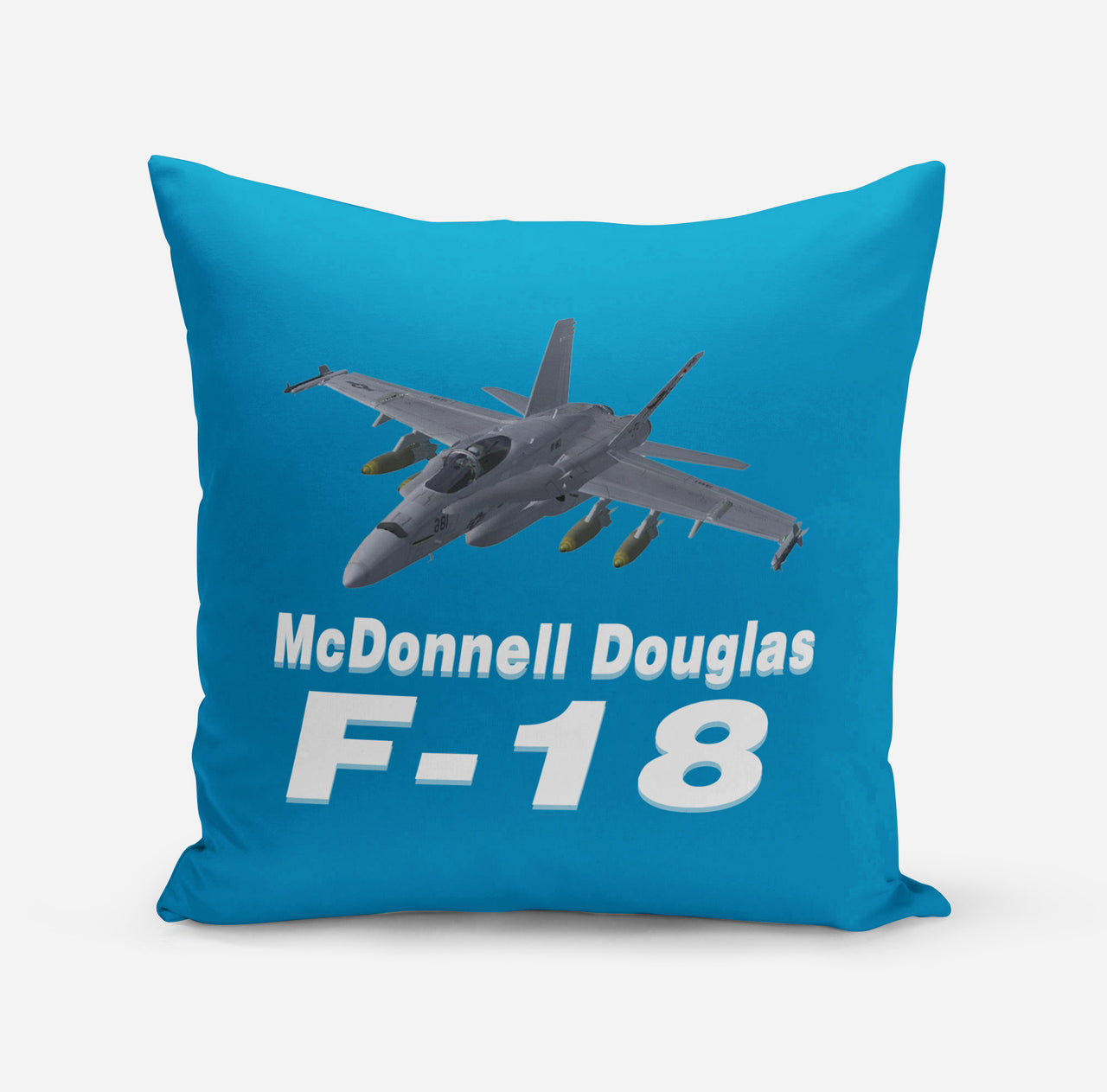 The McDonnell Douglas F18 Designed Pillows