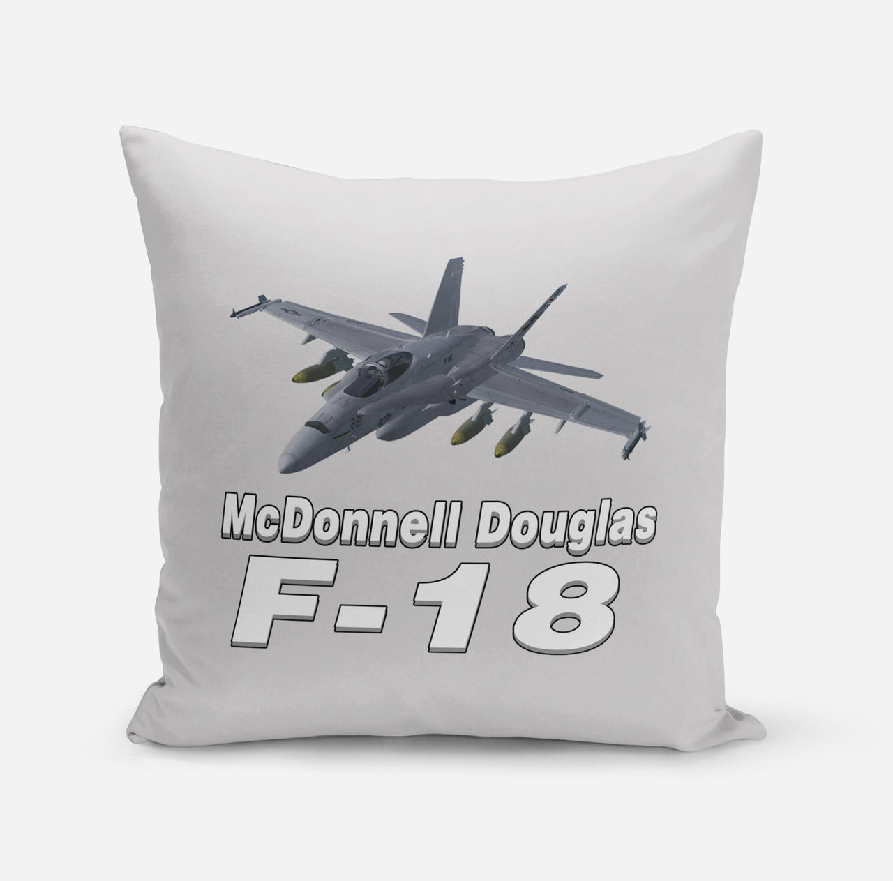 The McDonnell Douglas F18 Designed Pillows