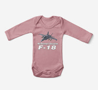 Thumbnail for The McDonnell Douglas F18 Designed Baby Bodysuits