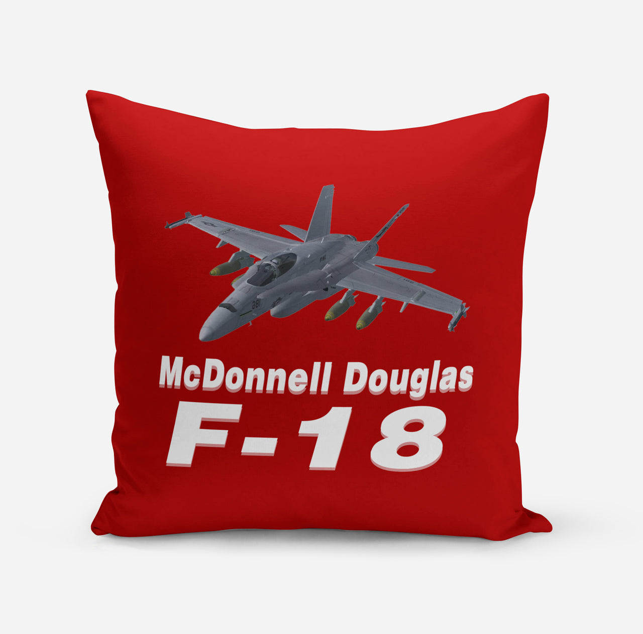 The McDonnell Douglas F18 Designed Pillows