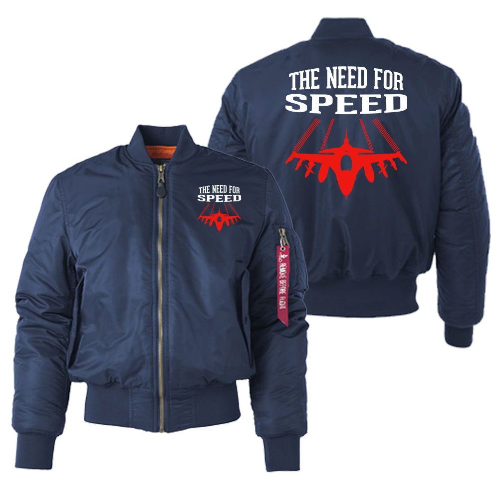 The Need For Speed Designed "Women" Bomber Jackets