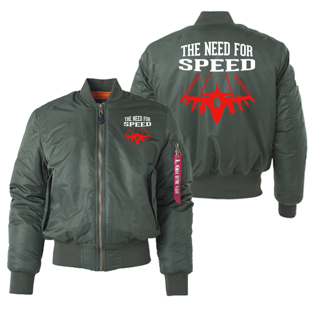 The Need For Speed Designed "Women" Bomber Jackets