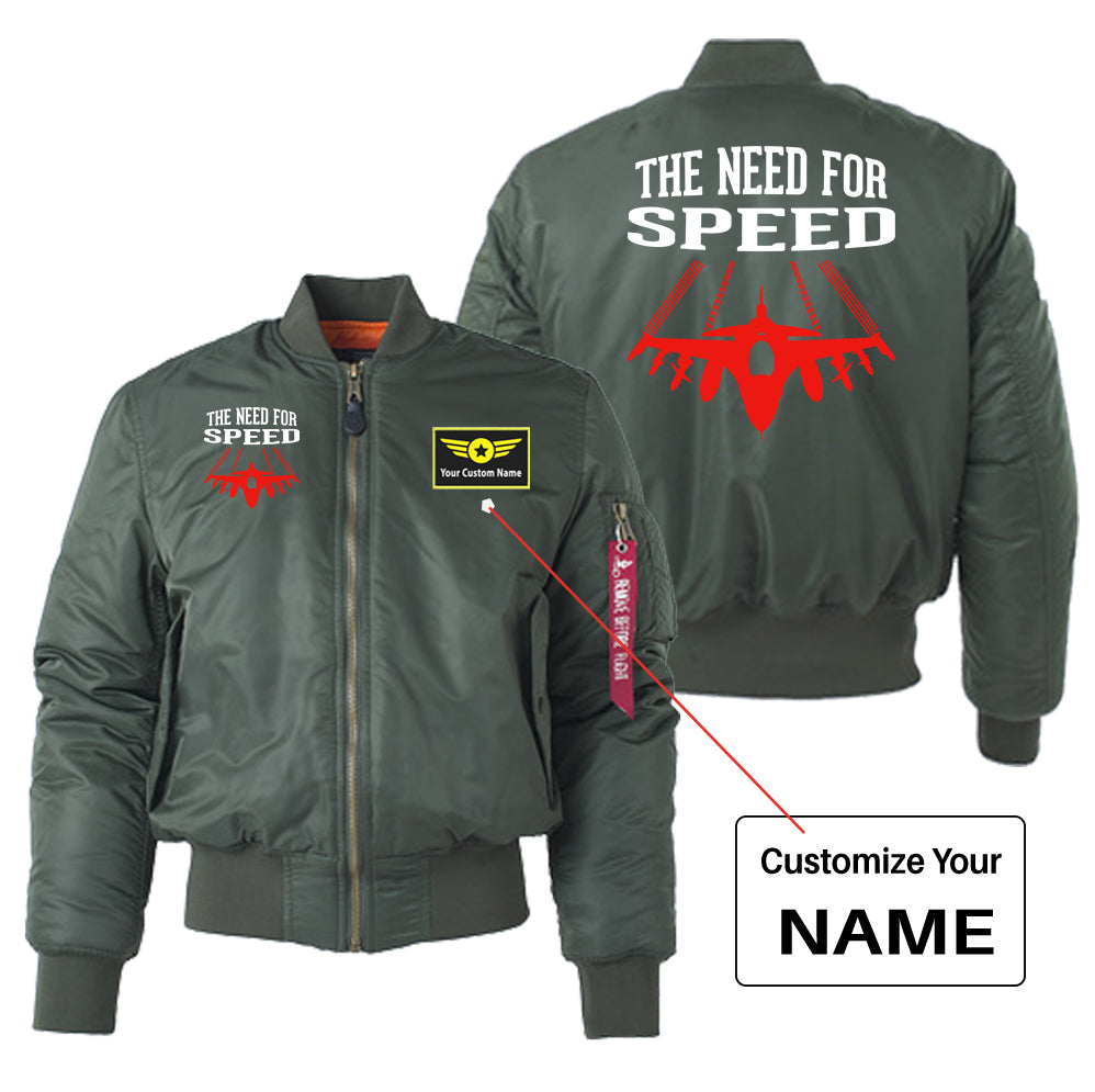 The Need For Speed Designed "Women" Bomber Jackets