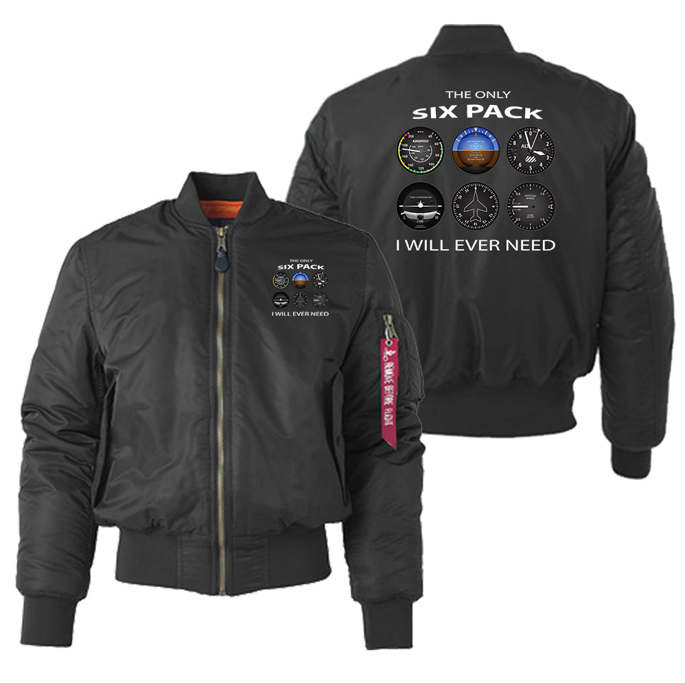 The Only Six Pack I Will Ever Need Designed "Women" Bomber Jackets