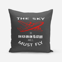 Thumbnail for The Sky is Calling and I Must Fly Designed Pillows