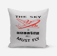 Thumbnail for The Sky is Calling and I Must Fly Designed Pillows