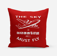 Thumbnail for The Sky is Calling and I Must Fly Designed Pillows