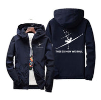 Thumbnail for This is How We Roll Designed Windbreaker Jackets