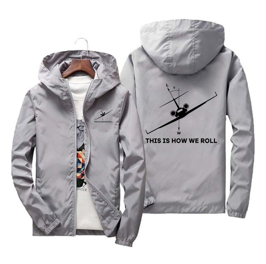 This is How We Roll Designed Windbreaker Jackets