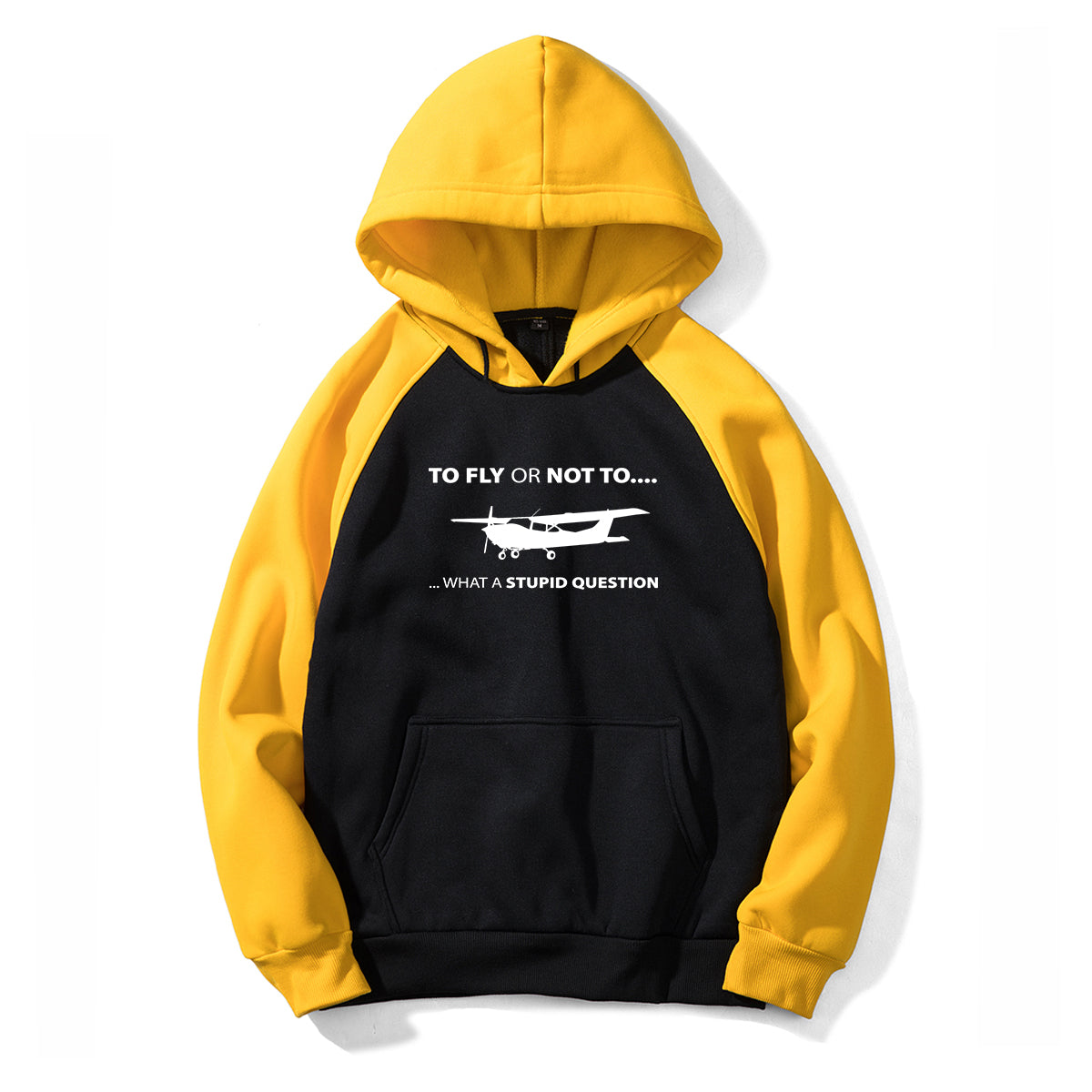 To Fly or Not To What a Stupid Question Designed Colourful Hoodies