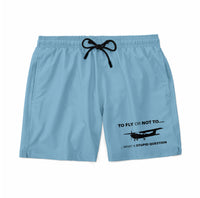 Thumbnail for To Fly or Not To What a Stupid Question Designed Swim Trunks & Shorts