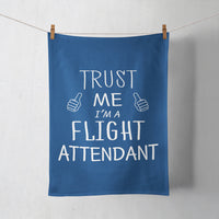 Thumbnail for Trust Me I'm a Flight Attendant Designed Towels