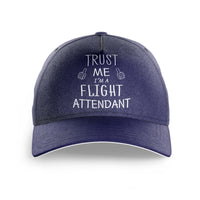 Thumbnail for Trust Me I'm a Flight Attendant Printed Hats