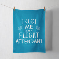 Thumbnail for Trust Me I'm a Flight Attendant Designed Towels