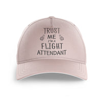 Thumbnail for Trust Me I'm a Flight Attendant Printed Hats