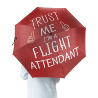 Thumbnail for Trust Me I'm a Flight Attendant Designed Umbrella