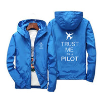 Thumbnail for Trust Me I'm a Pilot 2 Designed Windbreaker Jackets