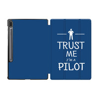 Thumbnail for Trust Me I'm a Pilot Designed Samsung Tablet Cases