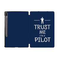 Thumbnail for Trust Me I'm a Pilot Designed Samsung Tablet Cases