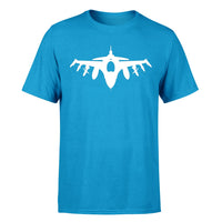 Thumbnail for Fighting Falcon F16 Silhouette Designed T-Shirts