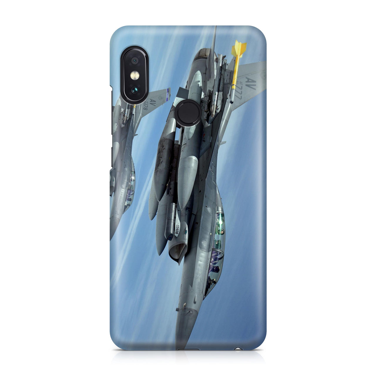 Two Fighting Falcon Printed Xiaomi Cases